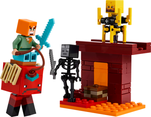 The Nether Lava Battle
