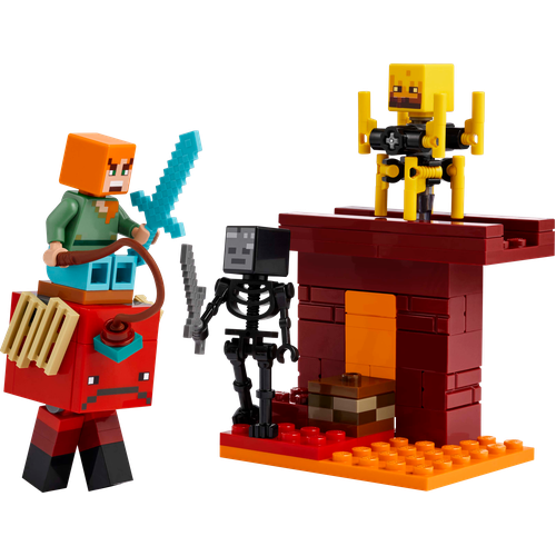 The Nether Lava Battle