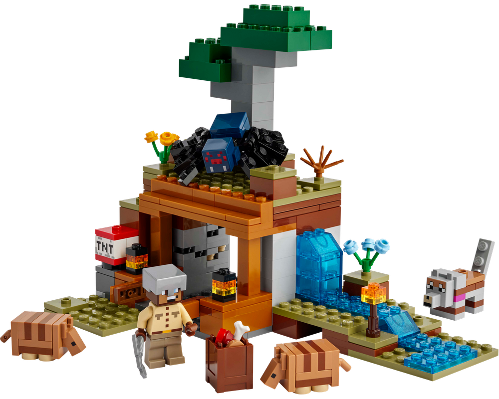 LEGO Set 21269-1 The Armadillo Mine Expedition (2025 Minecraft ...
