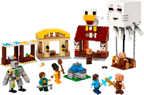 The Ghast Balloon Village Attack