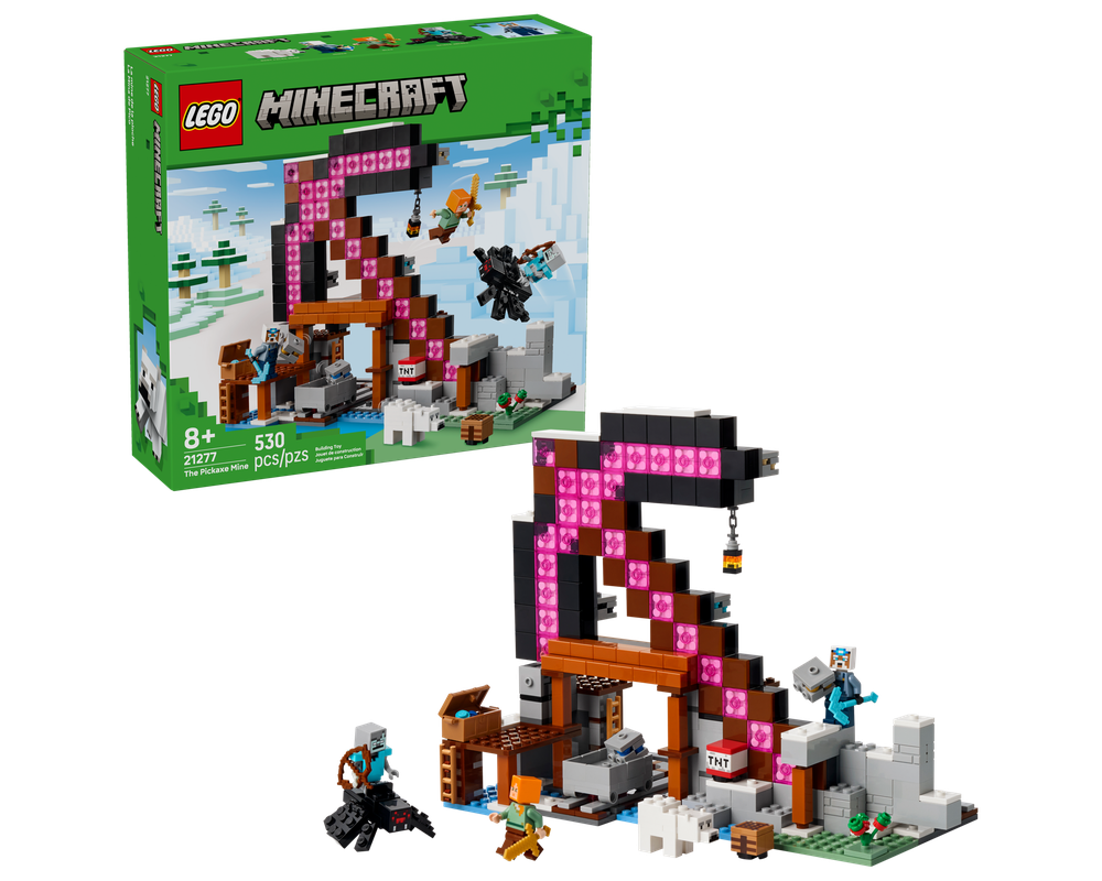ピラス様。専用ページ LEGO Set 21277-1 The Pickaxe Mine (2025 Minecraft) | Rebrickable