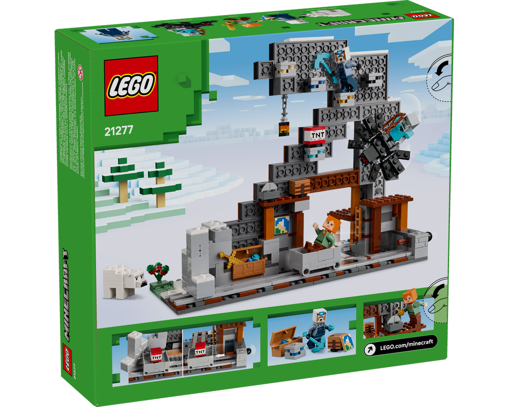 LEGO Set 21277-1 The Pickaxe Mine (2025 Minecraft) | Rebrickable
