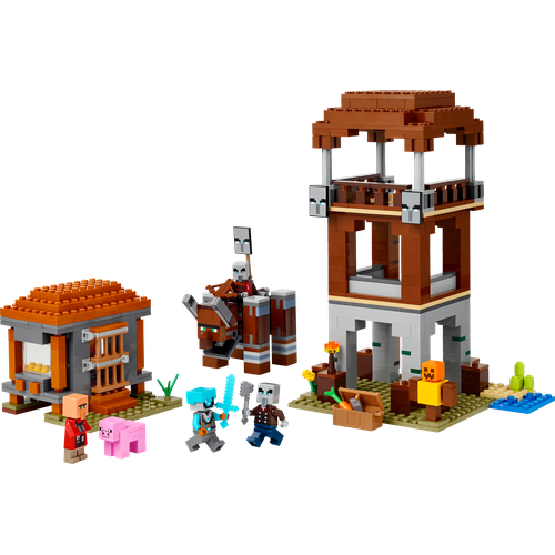 The Pillager Outpost and Ravager