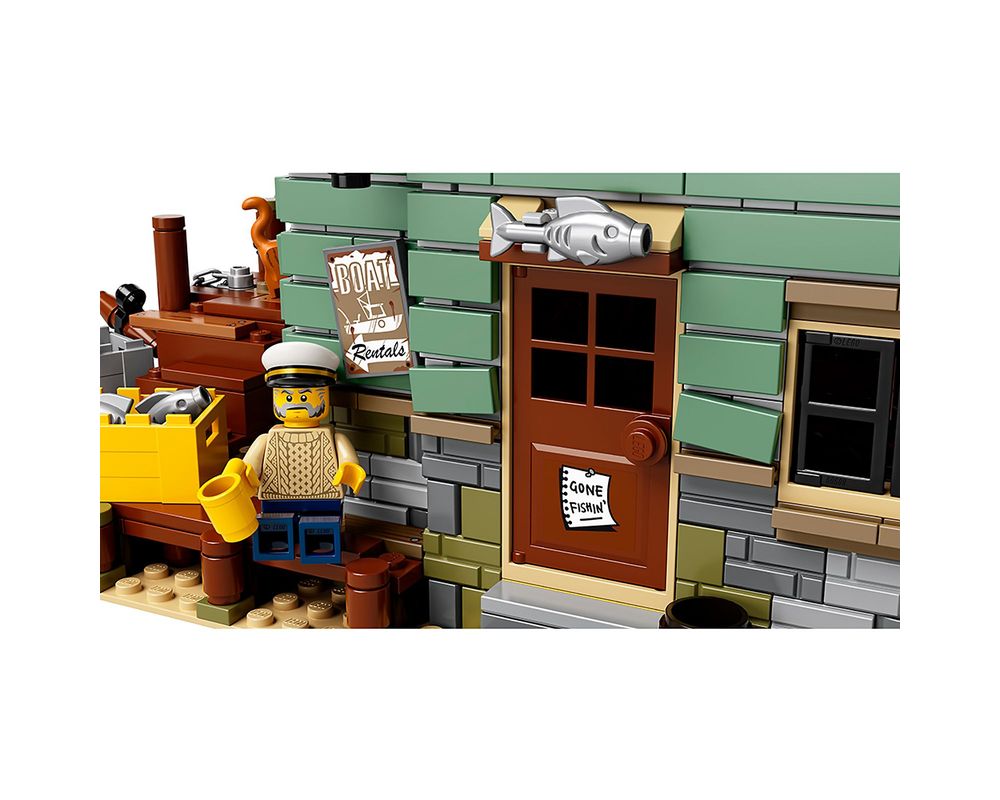 LEGO Set 21310-1 Old Fishing Store (2017 LEGO Ideas and