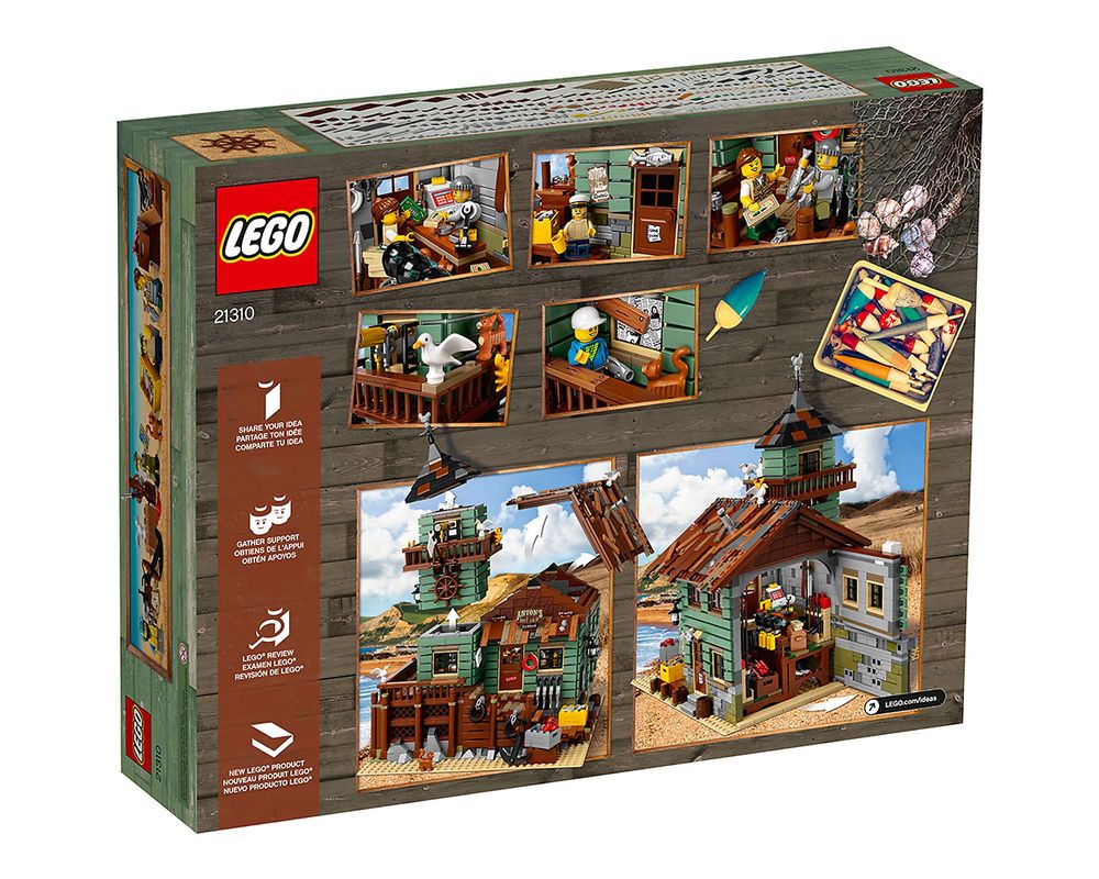 LEGO Set 21310-1 Old Fishing Store (2017 LEGO Ideas and CUUSOO 