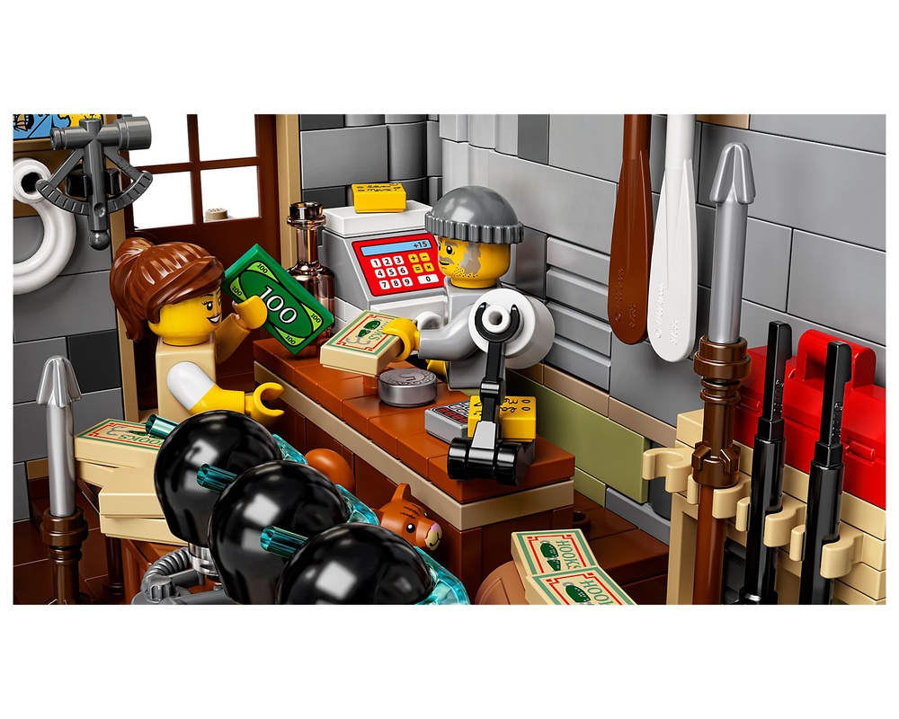 LEGO Ideas 21310 Old Fishing Store B-Model One Set MOC