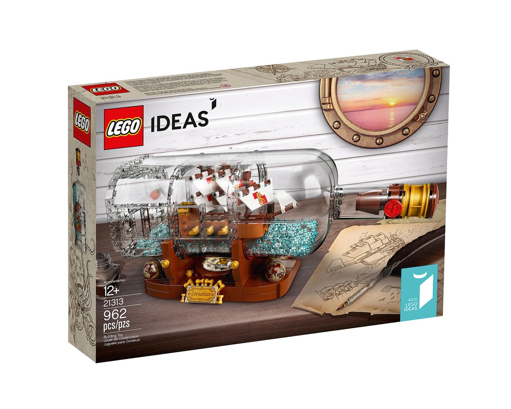 LEGO Set 21313-1 Ship in a Bottle (2018 LEGO Ideas and CUUSOO