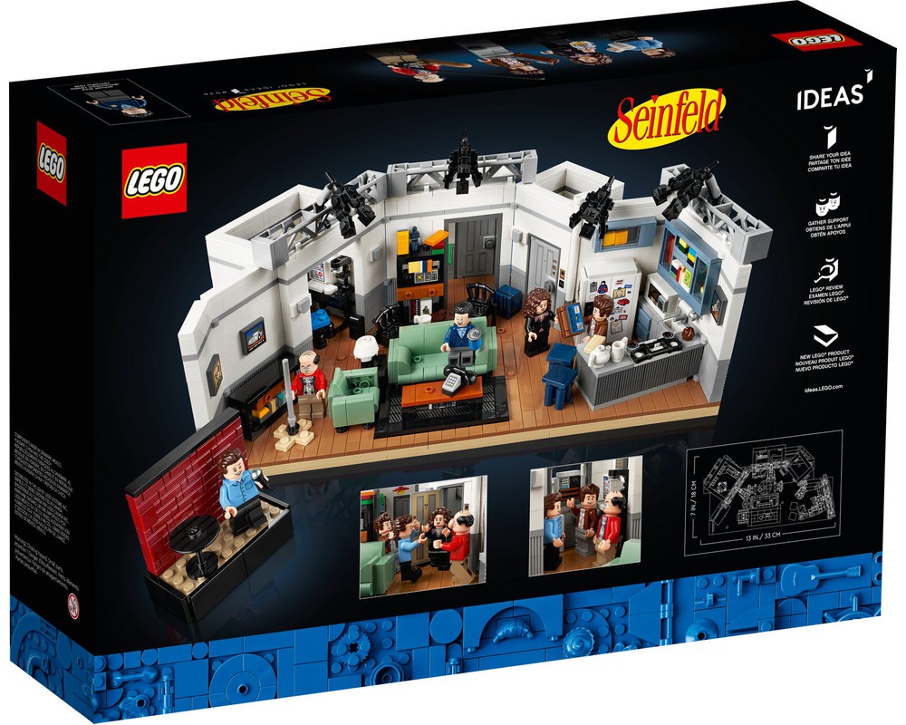 LEGO Set 21328-1 Seinfeld (2021 LEGO Ideas and CUUSOO) | Rebrickable ...