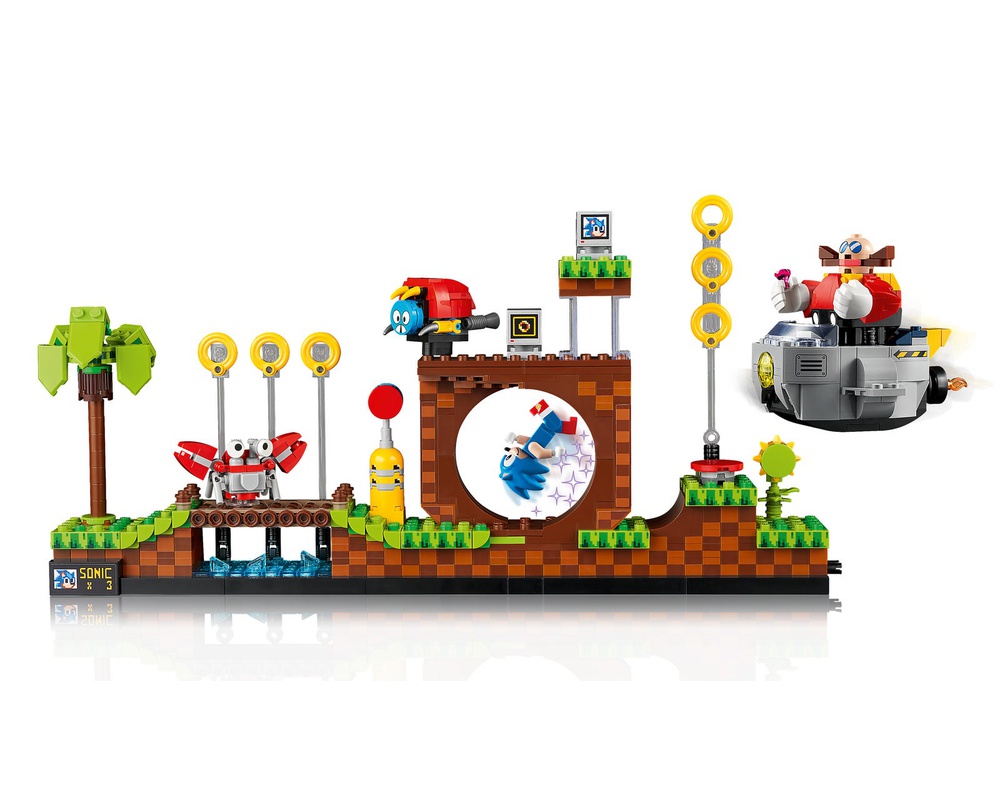 Lego Ideas - Sonic the Hedgehog: Green Hill Zone 21331 - Xickos Brinquedos