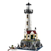 LEGO MOC Lighthouse at the Fishing Store by TOB1bricks