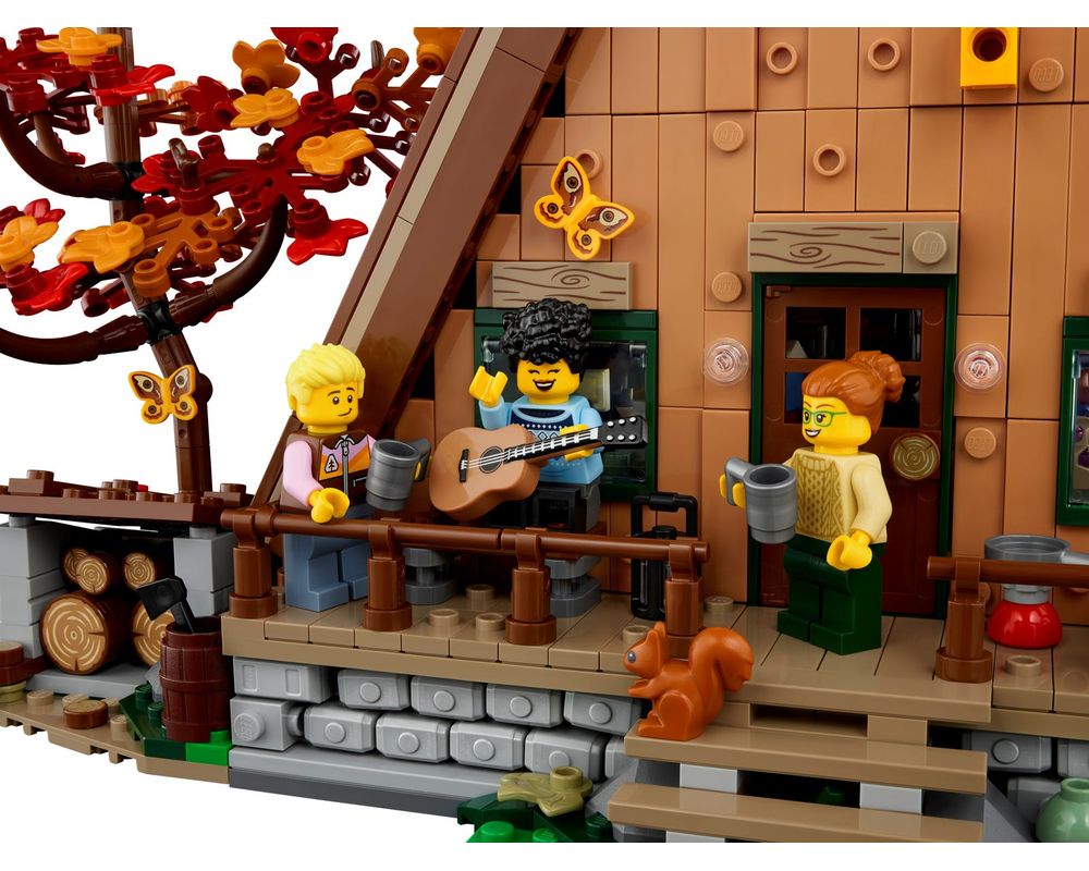 LEGO Set 21338-1 A-Frame Cabin (2023 LEGO Ideas and CUUSOO 
