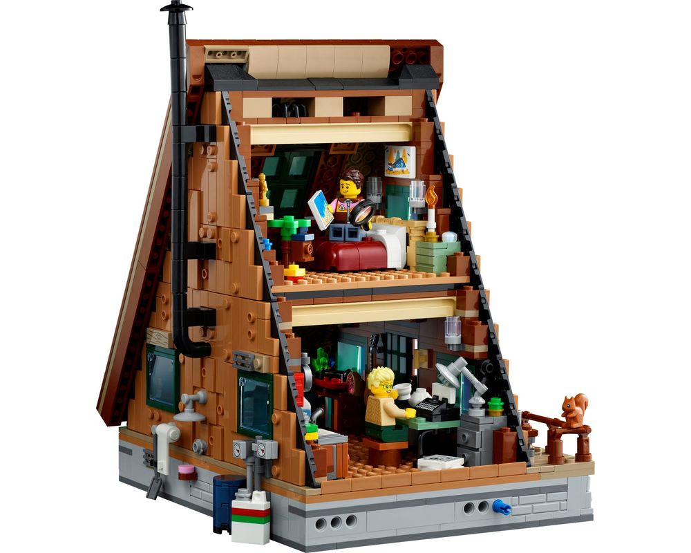 LEGO Set 21338-1 A-Frame Cabin (2023 LEGO Ideas and CUUSOO 