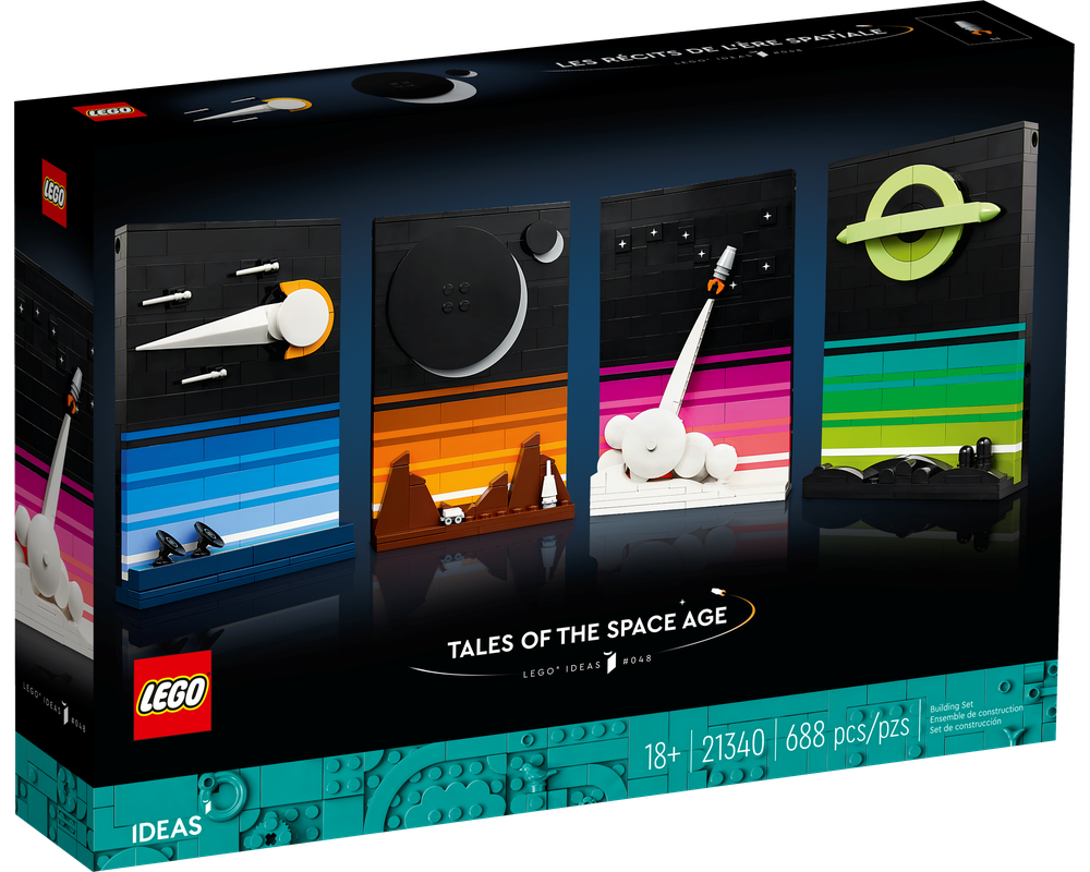 LEGO Set 21340-1 Tales of the Space Age (2023 LEGO Ideas and