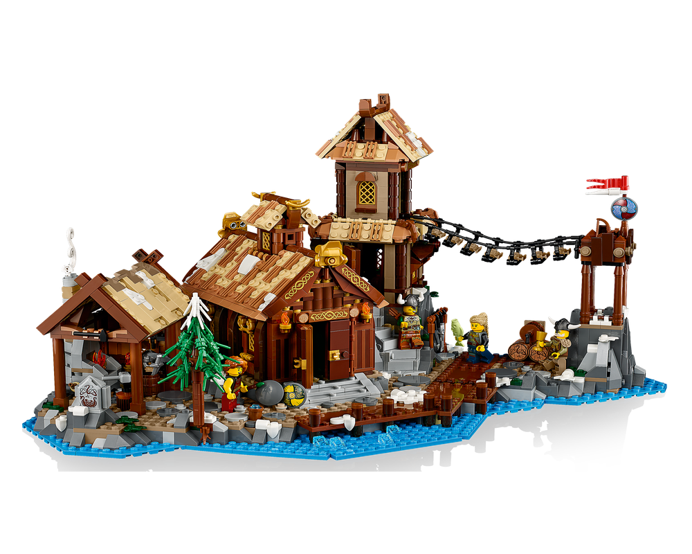 LEGO MOC Viking Village Expansion by lux.bricks