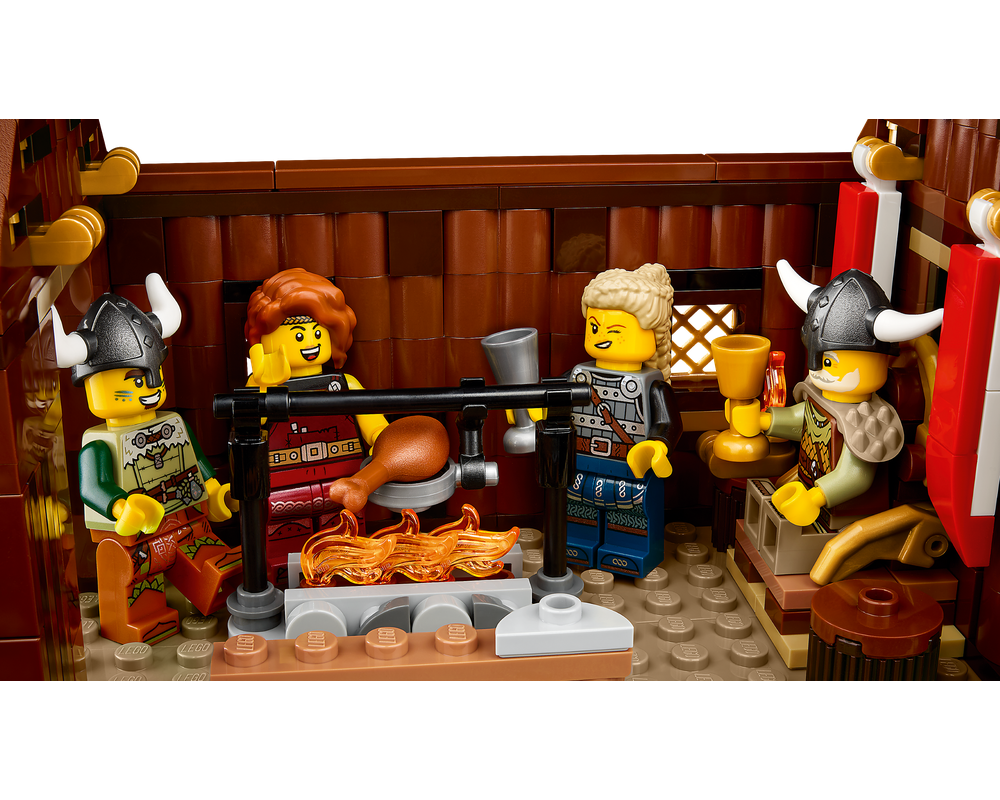 Vitrine Plexiglas pour LEGO® IDEAS 21343 Viking Village (non inclus)