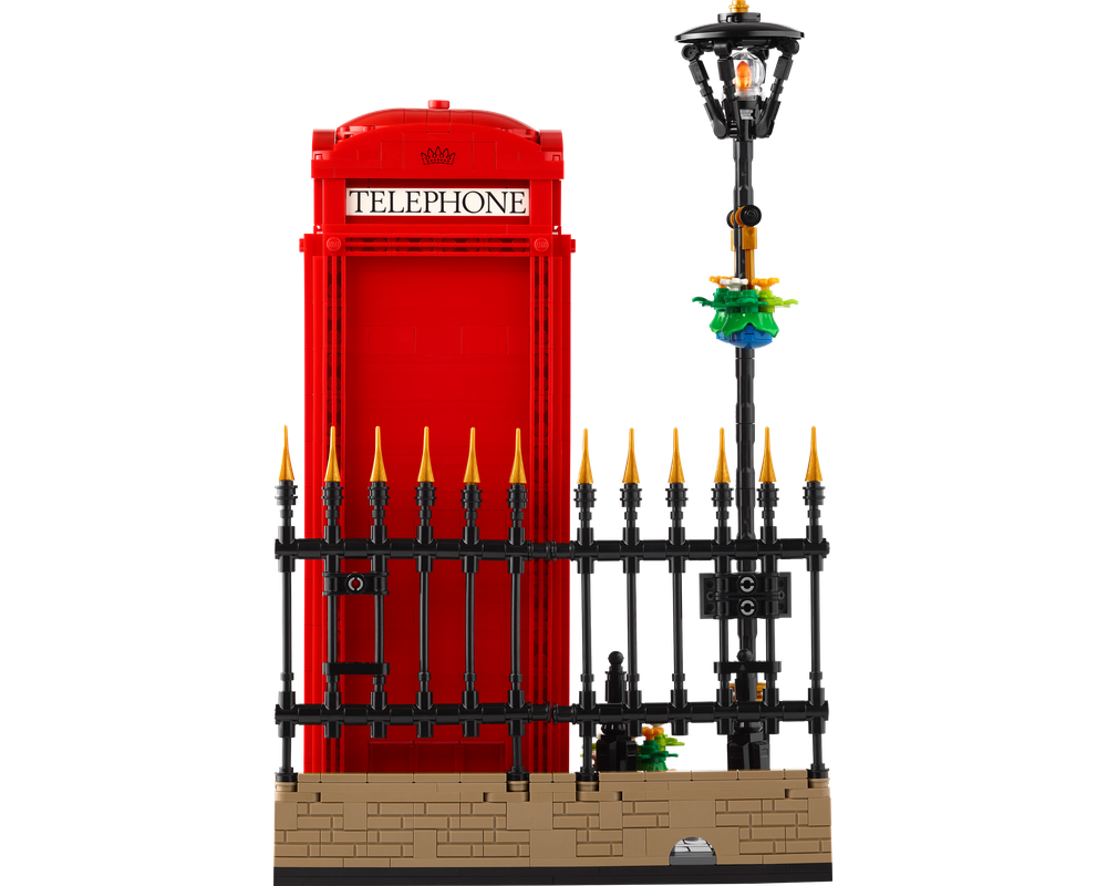 LEGO Set 21347-1 Red London Telephone Box (2024 LEGO Ideas and CUUSOO ...