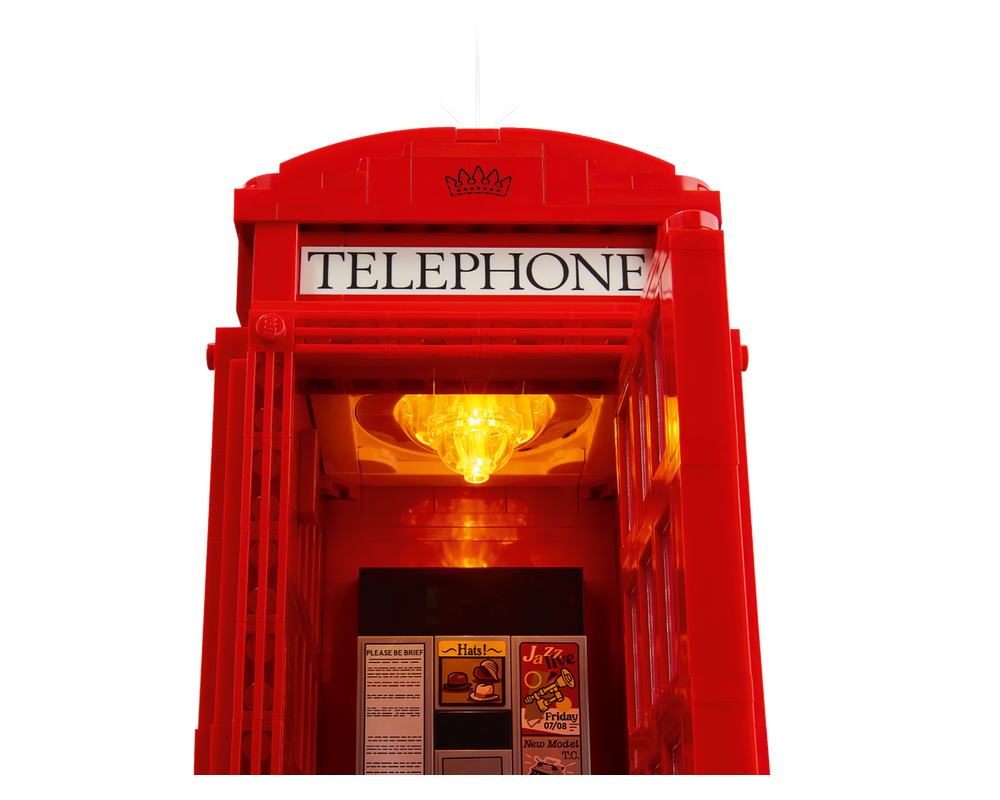 LEGO Ideas 21347 Red London Telephone Box : l'annonce officielle