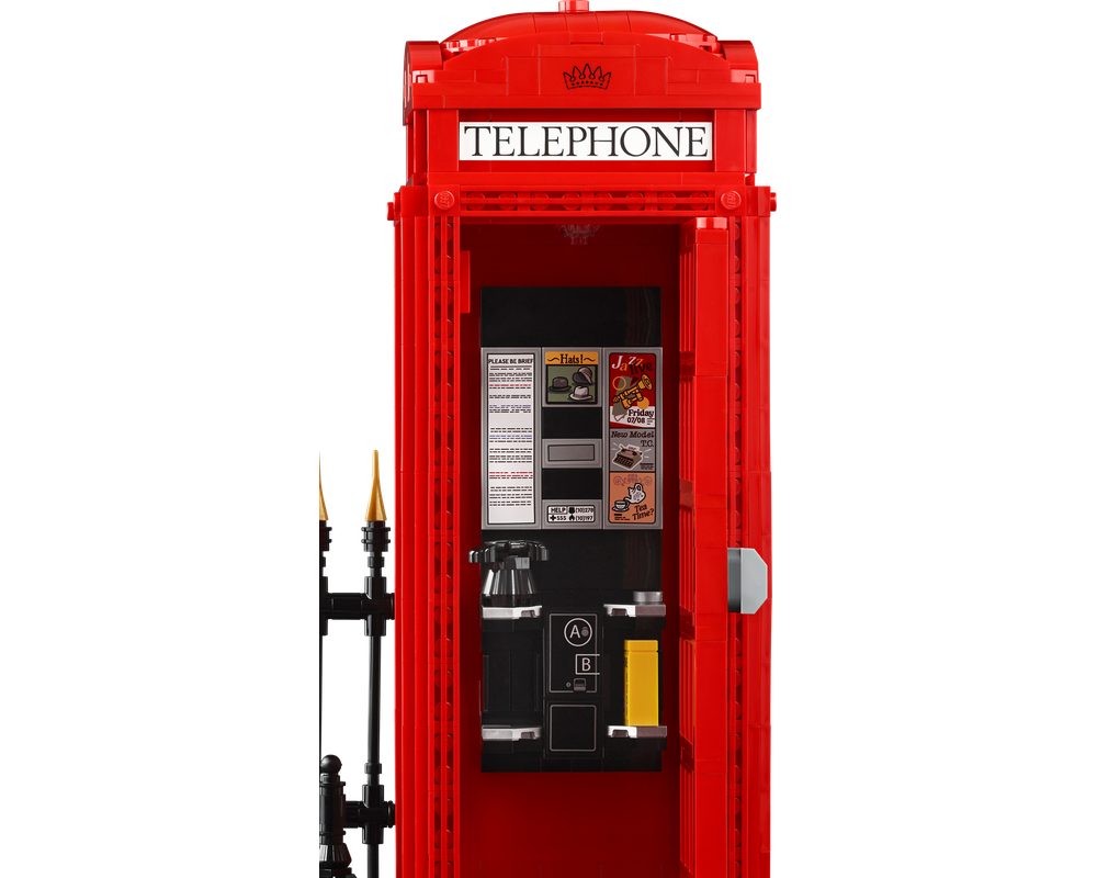 LEGO Ideas 21347 Red London Telephone Box : l'annonce officielle