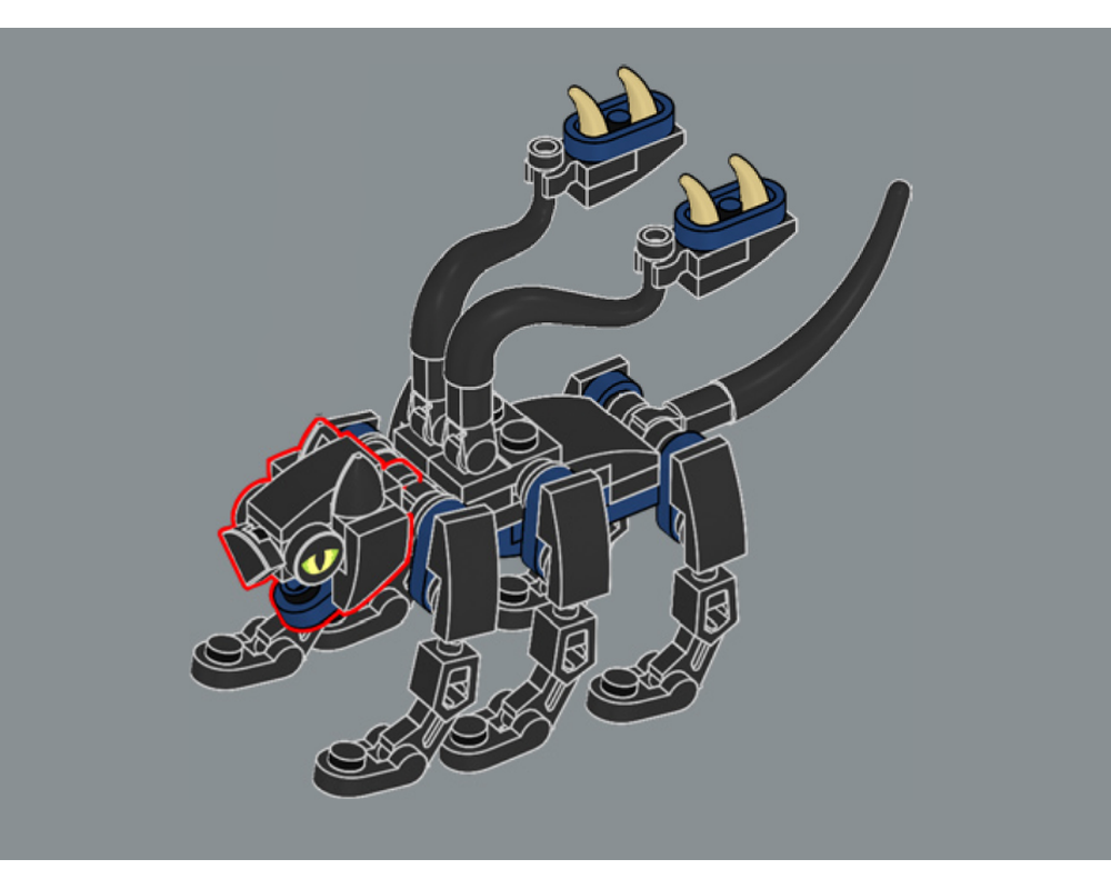 LEGO Set 21348-1-s3 Displacer Beast (2024 LEGO Ideas and CUUSOO ...