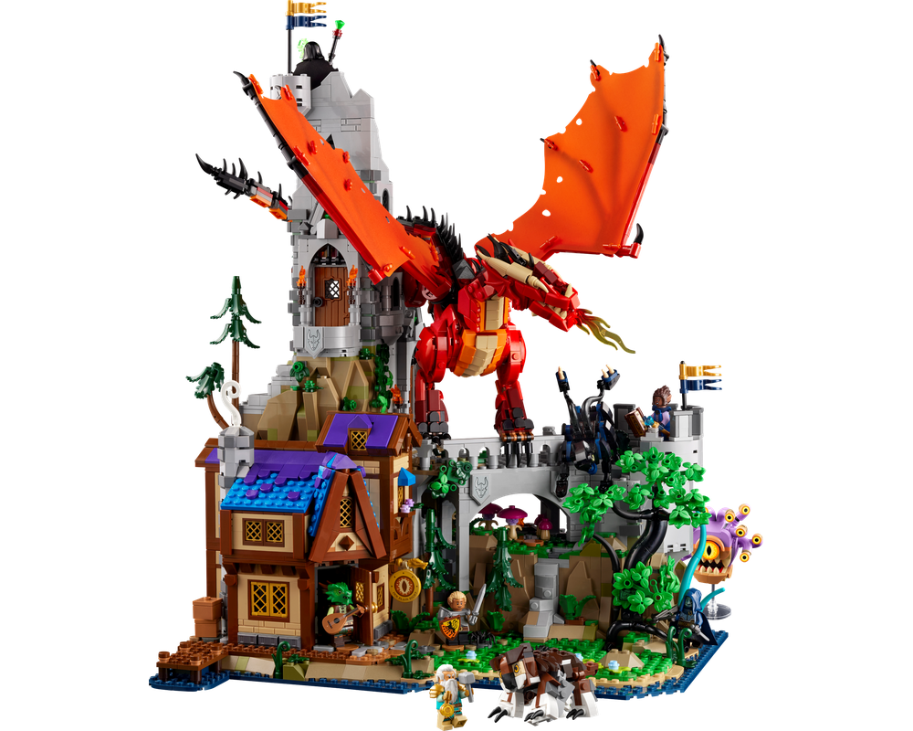 LEGO Set 213481 Dungeons & Dragons Red Dragon's Tale (2024 LEGO Ideas