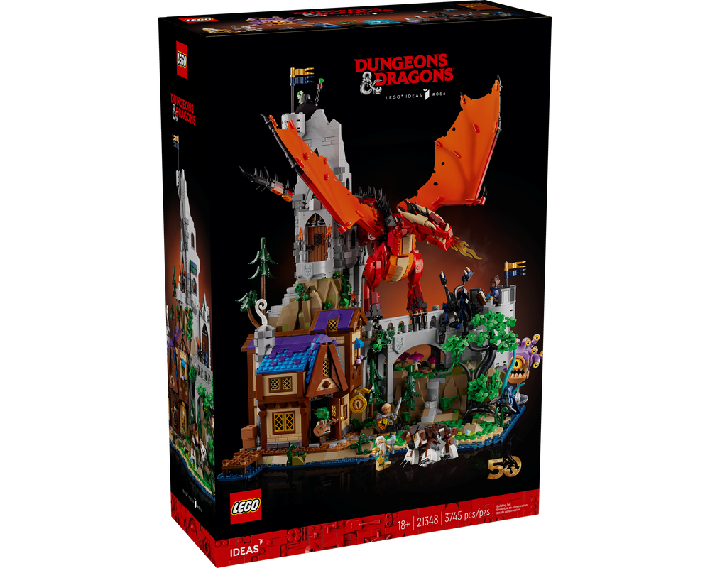 口コミ・レビューで人気商品を探そう Dungeons 21348-1 Set LEGO & (2024 Tale Dragon's Red Dragons: その他