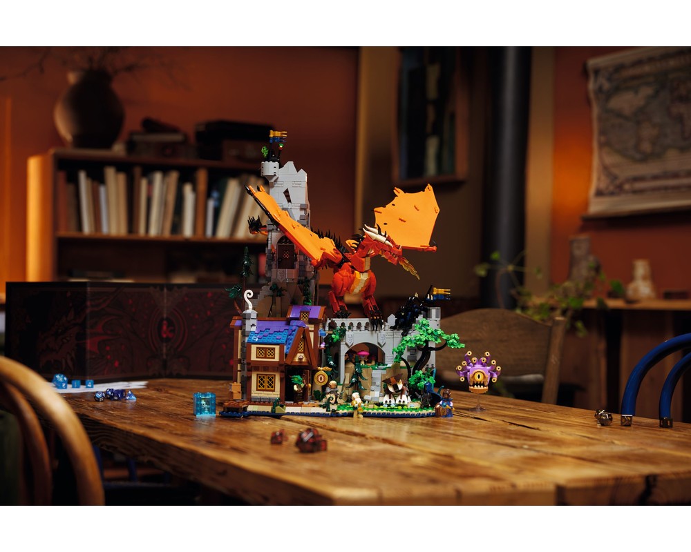 LEGO Set 21348-1 Dungeons & Dragons: Red Dragon's Tale (2024