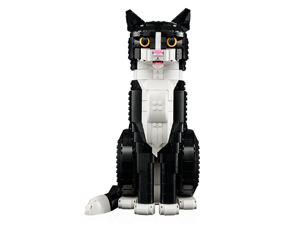 LEGO Set 21349-1 Tuxedo Cat (2024 LEGO Ideas and CUUSOO) | Rebrickable ...