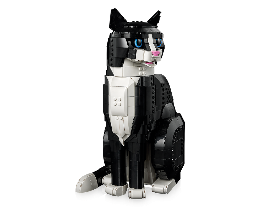 LEGO Set 21349-1 Tuxedo Cat (2024 LEGO Ideas and CUUSOO) | Rebrickable ...