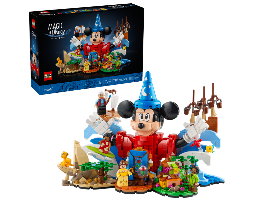 LEGO Set 21352-1 Magic of Disney (2024 LEGO Ideas and CUUSOO