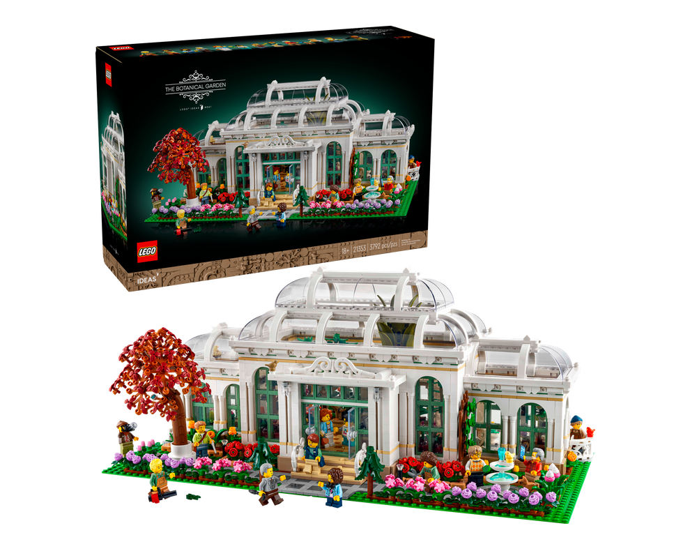 LEGO Set 21353-1 The Botanical Garden (2024 LEGO Ideas and CUUSOO