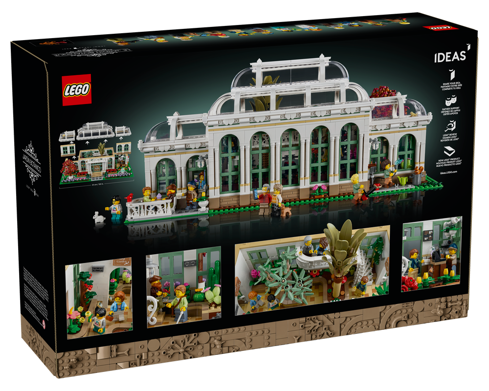 LEGO Set 21353-1 The Botanical Garden (2024 LEGO Ideas and CUUSOO