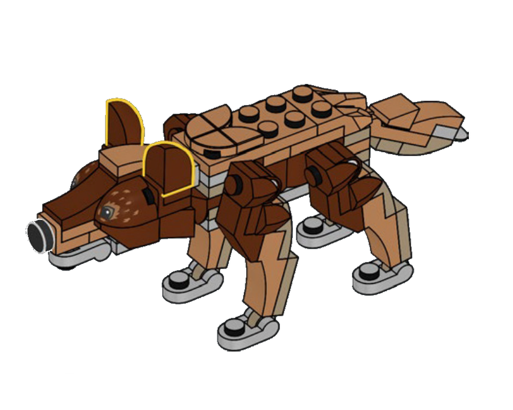 Space Werewolf Building Blocks Set Boosts Creativity and Lego Compatible main image 1