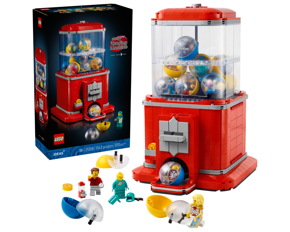 C*D様 Free! まとめ1 LEGO Set 21358-1 Minifigure Vending Machine (2025 LEGO Ideas and