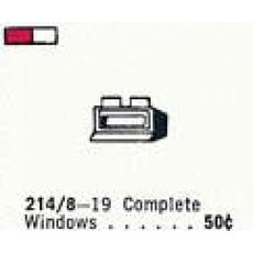 1 x 2 x 1 Window Frame (set 214.8-1)