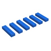 2 x 8 Bricks, Blue (EUR/UK/AUS)