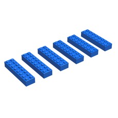 2 x 8 Bricks, Blue (EUR/UK/AUS) (set 215-2B)