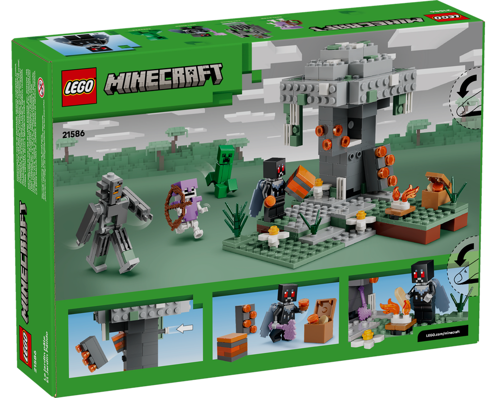 LEGO Set 21586-1 The Pale Garden (2026 Minecraft) | Rebrickable - Build ...