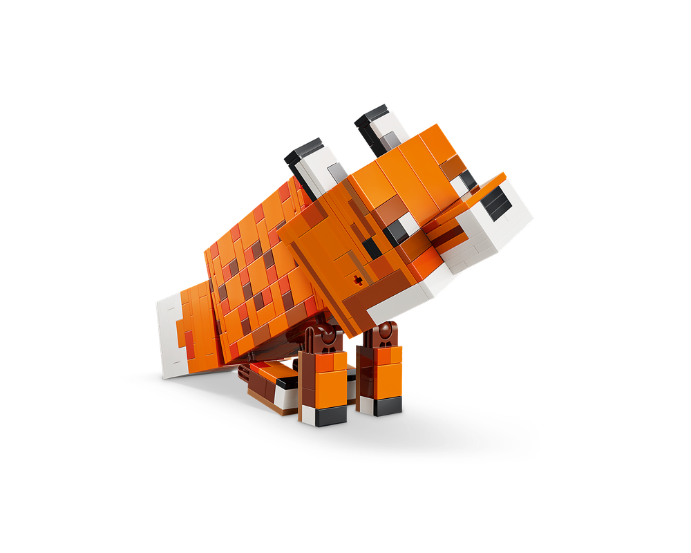 LEGO Set 215881 The Fox (2026 Minecraft) Rebrickable Build with