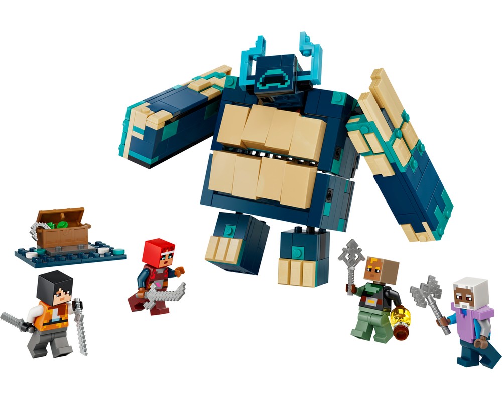 LEGO Set 21591-1 The Twisted Warden Battle (2026 Minecraft ...