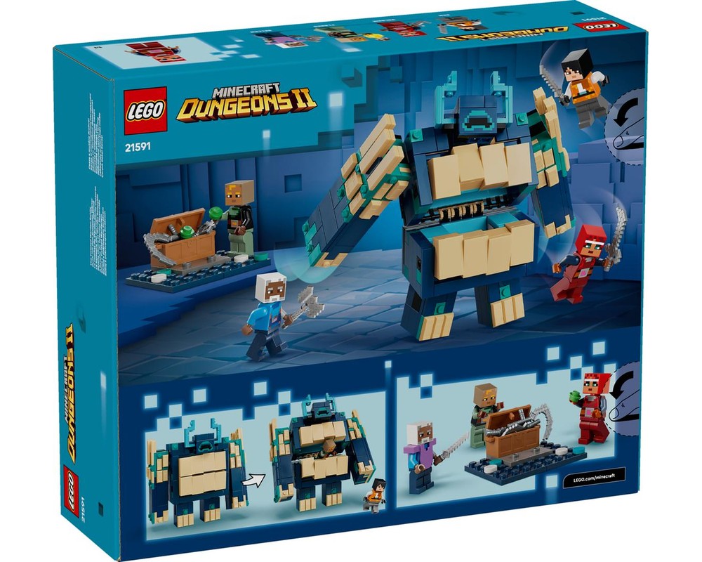 LEGO Set 21591-1 The Twisted Warden Battle (2026 Minecraft