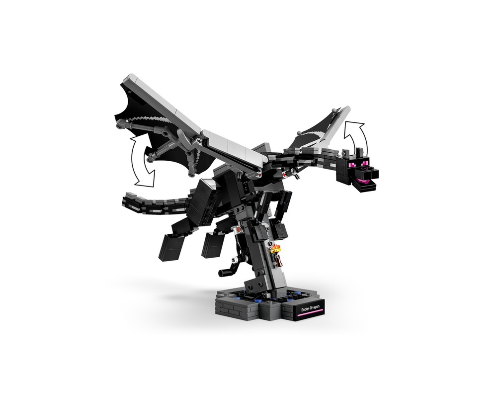 LEGO Set 21595-1 The Ender Dragon (2026 Minecraft) | Rebrickable ...