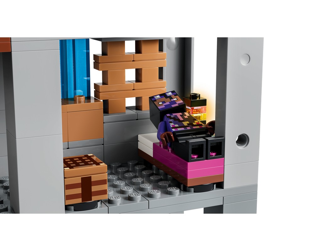LEGO Set 21597-1 Ghast Station (2026 Minecraft) | Rebrickable - Build ...