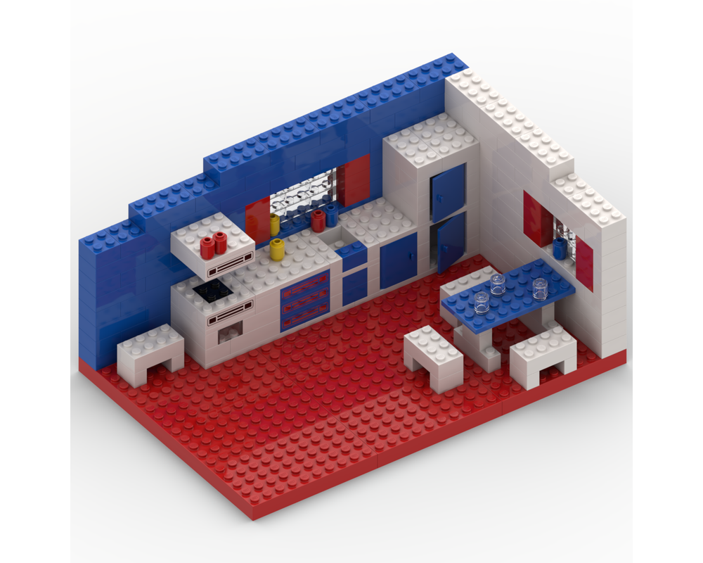 LEGO Set 221-1-c59 Kitchen (1973 Books > Ideas Books) | Rebrickable ...