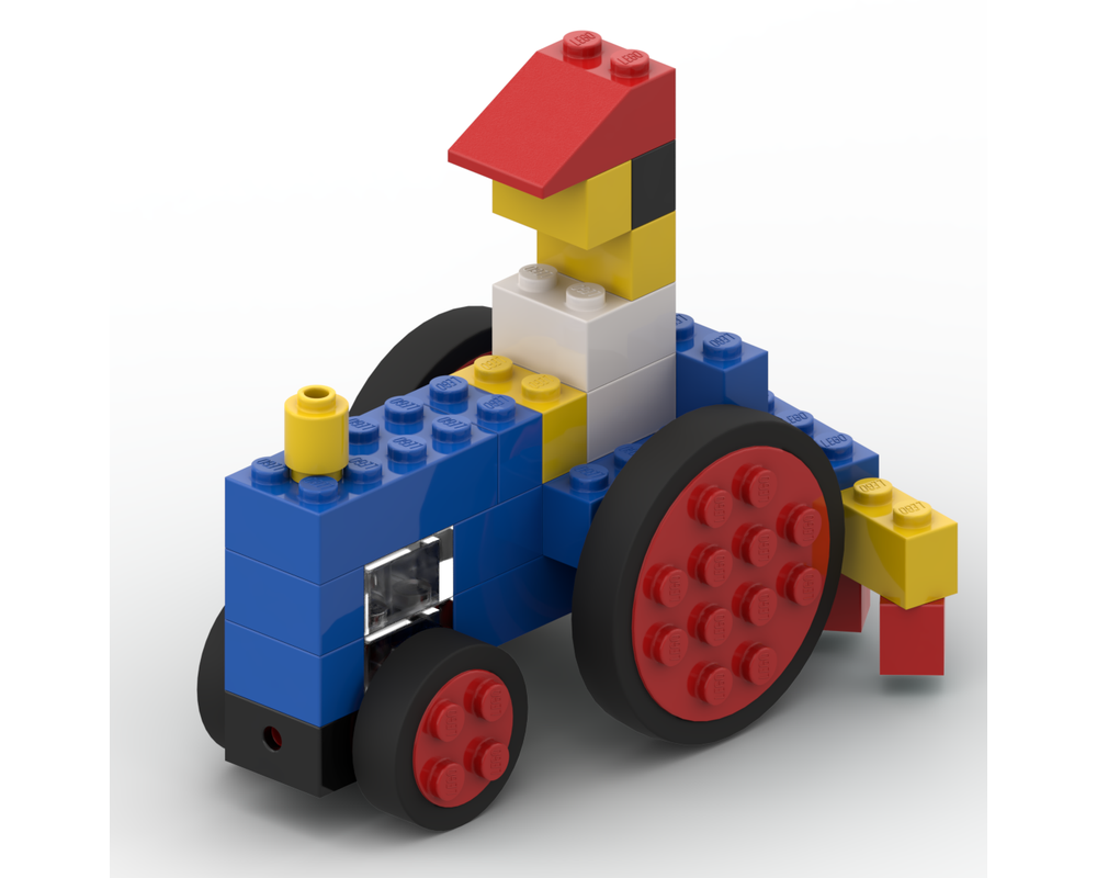 LEGO Set 221-1-c65 Tractor (1973 Books > Ideas Books) | Rebrickable ...