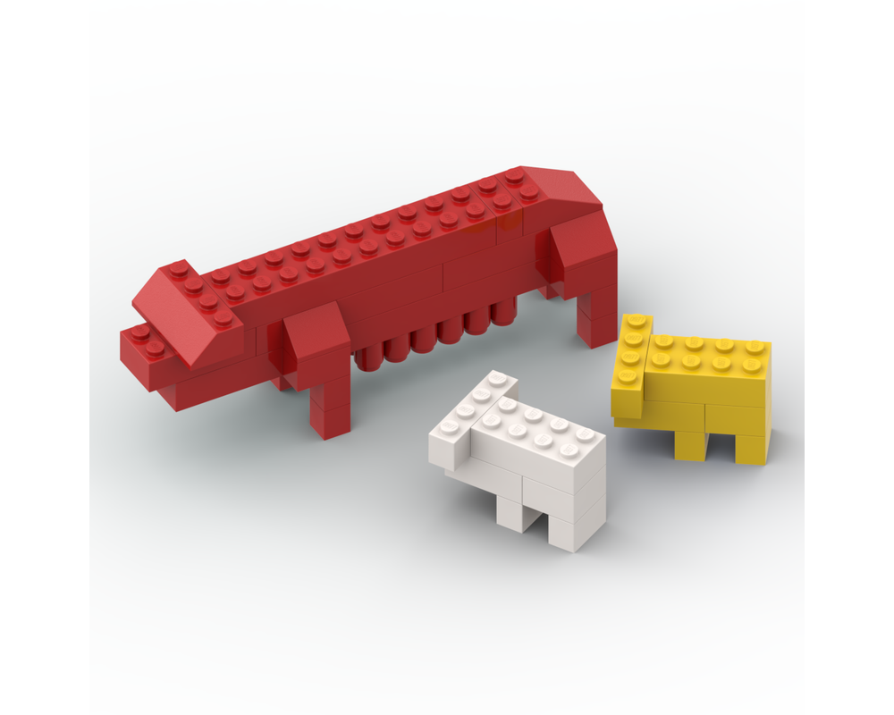 LEGO Set 221-1-c93 Pigs (1973 Books > Ideas Books) | Rebrickable ...
