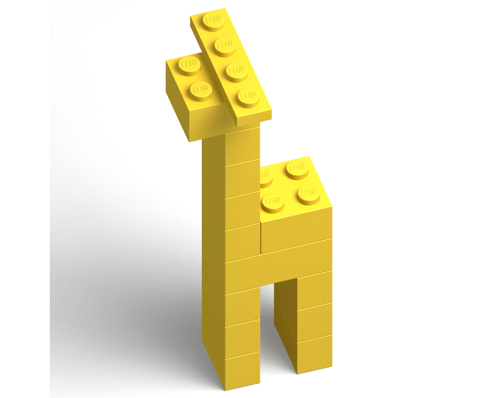 LEGO Set 222-1-c37 Giraffe (1975 Books > Ideas Books) | Rebrickable