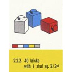 1 x 1 Bricks (set 222-2)