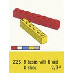 1 x 6 and 1 x 8 Bricks