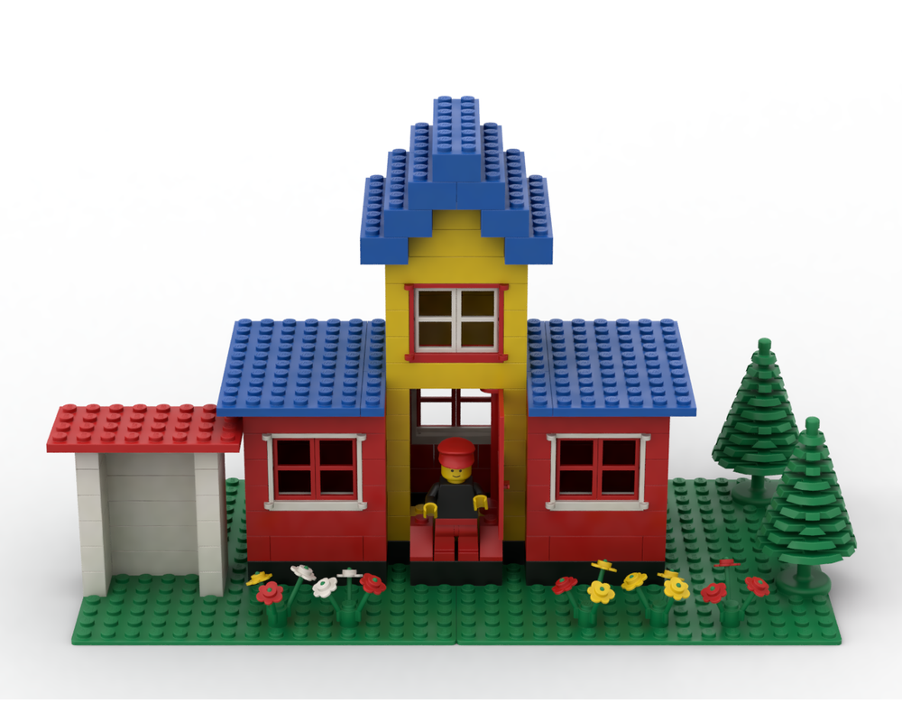 LEGO Set 226 2 c208 House 1981 Books Rebrickable Build with LEGO