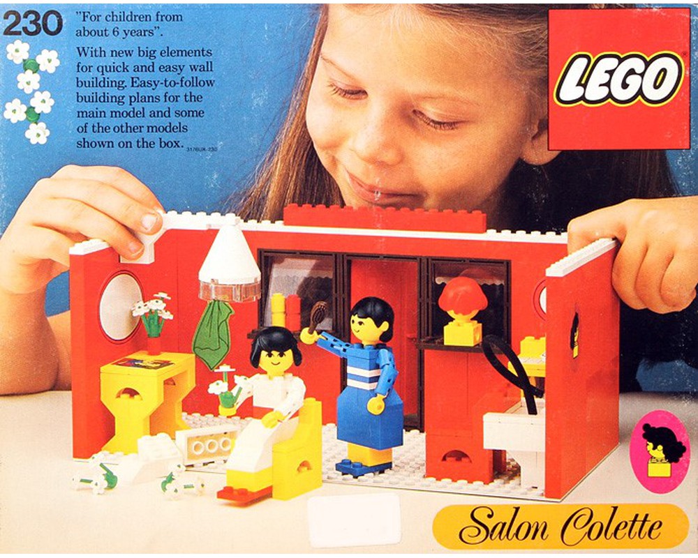 Lego hair salon discount instructions